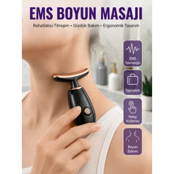 Taşınabilir Şarjlı Kırışıklık Giderici Masaj Aleti Yeni Nesil