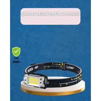 Taşınabilir Şarjlı LED Fener XPE95LM COB120LM Manyetik Gövde