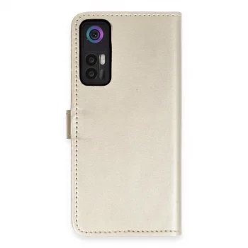 Tcl 30 Kılıf Trend S Plus Kapaklı Kılıf - Gold