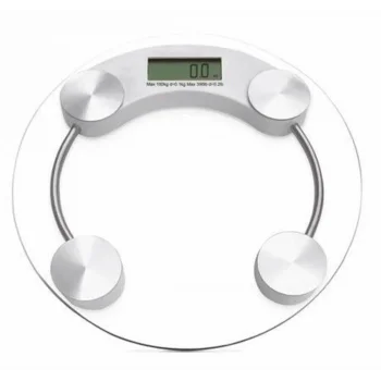 TECHFİT TF-1051 DİJİTAL YUVARLAK CAM BASKÜL TERAZİ TARTI 180KG.*10