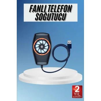 Telefon Soğutucu Fan Güçlü Motor Radyatör Cep Telefon Soğutma