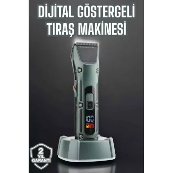 Tıraş Makinesi Uzun Pil Ömrü Şarjlı Günlük Tıraş Makinesi