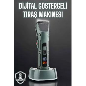 Tıraş Makinesi Uzun Pil Ömrü Şarjlı Günlük Tıraş Makinesi