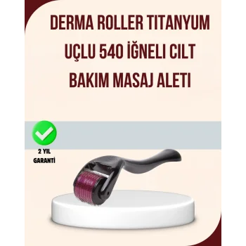 Titanyum Mikro İğneli Dermaroller 1 mm Kırışıklık ve Leke Karşıtı