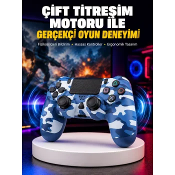 Titreşim Motorlu Oyun Kolu – Gerçekçi Geri Bildirim ve Etkileşim