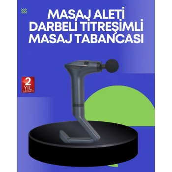 Titreşimli Şarjlı Masaj Aleti 3in1 Fonksiyonel Çok Amaçlı Model