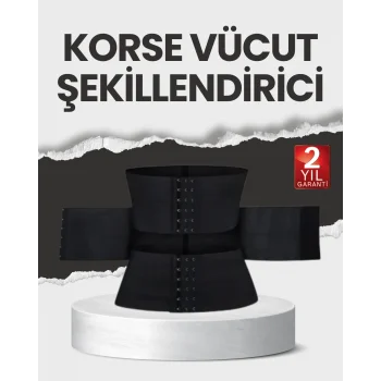 Toparlayıcı Bel Korsesi Nefes Alabilen Elastik