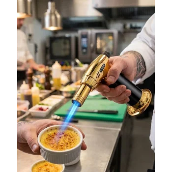 Torch Pürmüz Çakmak Gaz Dolumlu Mutfak Kamp Çok Amaçlı