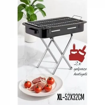 Xl Emaye Mangal Katlanır Ayaklı 52 X 32 Cm No:2 720535