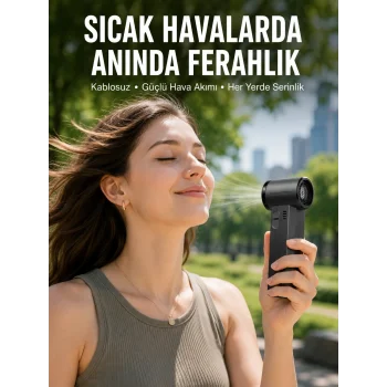 Turbo Motorlu Çok Amaçlı Temizlik ve Soğutma Cihazı Yeni Nesil