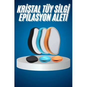 Tüy Silgi Kristal Epilasyon Acısız Ağrısız ve Pratik Epilasyon Aleti