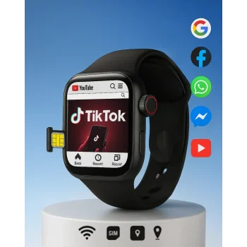 Ultra Hafif Smart Watch –  Instagram Bildirimli, Sım Destekli, Tüm Cihaz Uyumlu