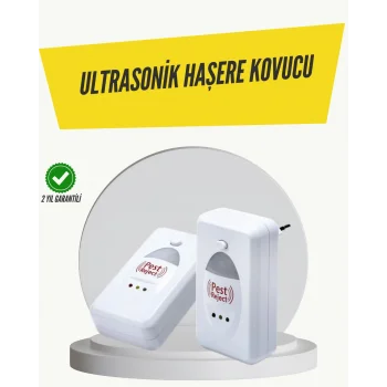 Ultrasonik Haşere Kovucu Cihaz 150 m2 Etki Alanı