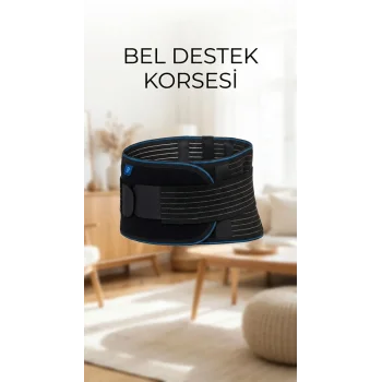 Unisex Ayarlanabilir Nefes Alabilir Ortopedik Bel Destekli Çalışma Korsesi