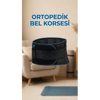 Unisex Ayarlanabilir Ortopedik Bel Destekli Çalışma Korsesi