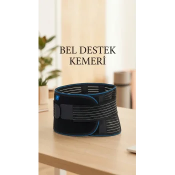 Unisex Ortopedik Bel Destekli Ayarlanabilir Çalışma Korsesi