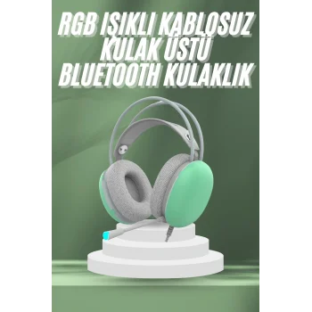 Unısex Yüksek Ses Kaliteli Yumuşak Kılıflı Kablosuz Kulak Üstü Bluetooth Kulaklık
