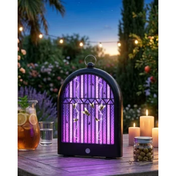 USB-C Şarjlı Sivrisinek Lambası Sessiz ve 360 Derece Koruma