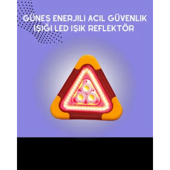 USB Şarjlı Çok Modlu Acil Durum Feneri