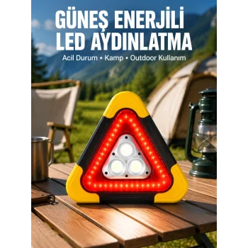 USB Şarjlı Çok Modlu Acil Durum Feneri  Yeni Nesil