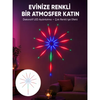 Uygulama Destekli RGB LED Duvar Aydınlatması Yeni Nesil
