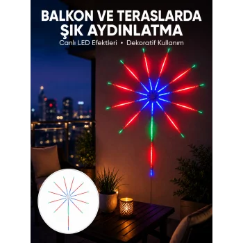 Uygulama Destekli RGB LED  Duvar Aydınlatması Yeni Nesil