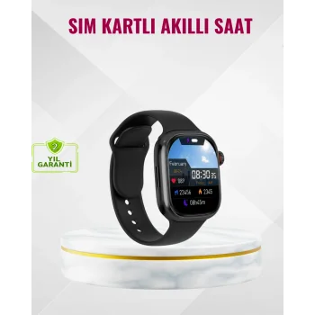 Uyku Takipli GPS’li SIM Kart Destekli Akıllı Saat