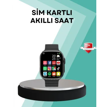 Uyku Takipli GPS’li SIM Kart Destekli Akıllı Saat