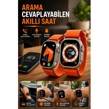 Uyku ve Nabız Takipli, Wireless Şarjlı Akıllı Saat Android ve iOS Uyumlu