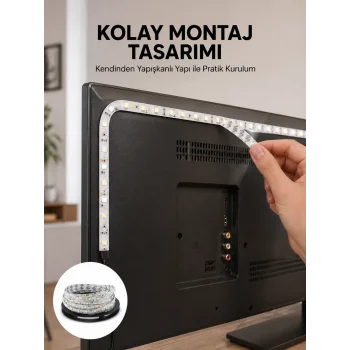 Uzaktan Kumandalı LED TV Arka Işık Şeridi Yeni Nesil