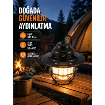 Uzun Ömürlü Bataryalı Outdoor LED Gece Lambası