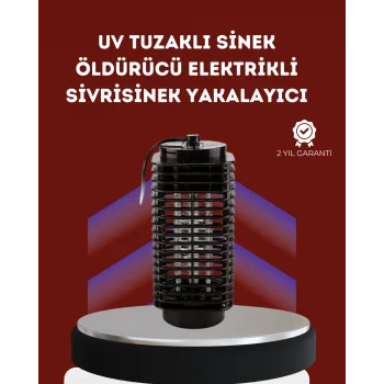 Uzun Ömürlü Elektrikli Sivrisinek Katili – Sessiz Çalışma, Güçlü Performans