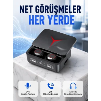 Uzun Pil Ömürlü Bluetooth Kulaklık – Spor ve Günlük Kullanım İçin Uygun Yeni Nesil