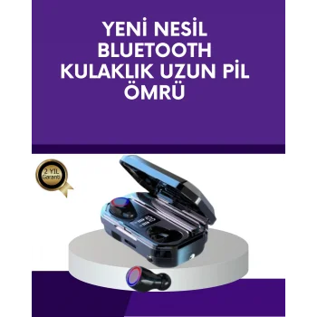 Uzun Pil Ömürlü Kablosuz Kulaklık – 4 Saat Kesintisiz Kullanım