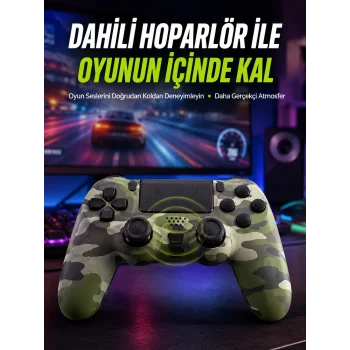 Uzun Pil Ömürlü Oyun Kolu – USB ile Hızlı Şarj Desteği