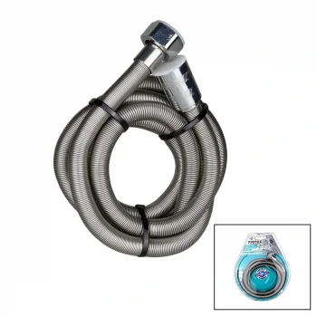 VAKUMLU   METAL YAYLI  DUŞ HORTUMU VAKUMLU 150CM (5047)