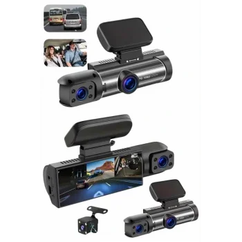Video ve Fotoğraf Kaydedici Sürüş Kamerası Ön ve Arka Çift Kameralı