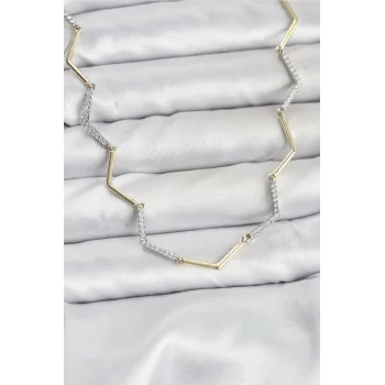 VIP Seri Zikzak Model Kadın Kolye