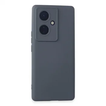 Vivo V29 Lite Kılıf Nano İçi Kadife Silikon - Gri