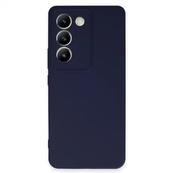 Vivo V30 Lite 4g Kılıf First Silikon - Lacivert