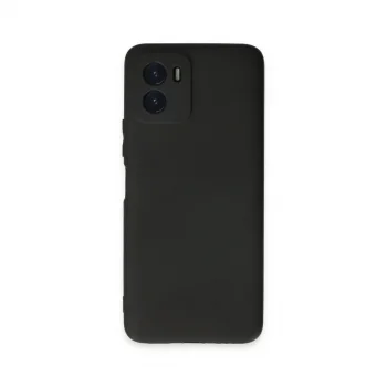 Vivo Y15s Kılıf First Silikon - Siyah