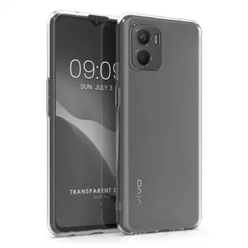 Vivo Y15s Kılıf Lüx Şeffaf Silikon