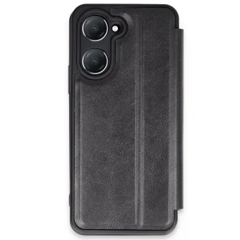 Vivo Y18 Kılıf Flip Cover - Siyah
