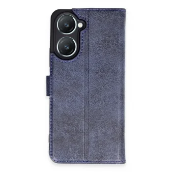 Vivo Y18 Kılıf Trend S Plus Kapaklı Kılıf - Lacivert