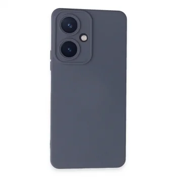 Vivo Y27 Kılıf Nano İçi Kadife Silikon - Gri