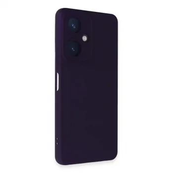 Vivo Y27 Kılıf Nano İçi Kadife Silikon - Mor