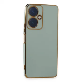 Vivo Y27 Kılıf Volet Silikon - Açık Yeşil