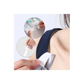 Vücut Ve Kıyafet Için Çift Taraflı Sabitleme Dekolte Abiye Gelinlik Elbise Sütyen Bantı