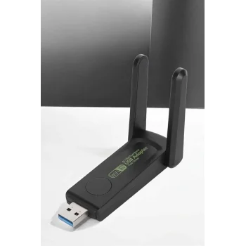 Wifi Alıcı Wifi Adaptörü USB Girişli 3.0