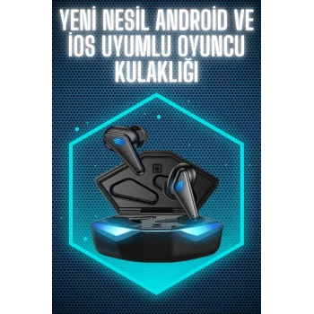 Wireless Kulaklık Mikrofonlu Bluetooth Oyuncu Kulaklığı